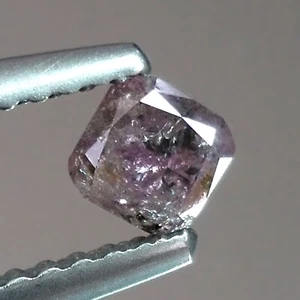 Cojín de 0,37 quilates sin tratar Argyle elegante púrpura rosa diamantes sueltos naturales - Imagen 1 de 3