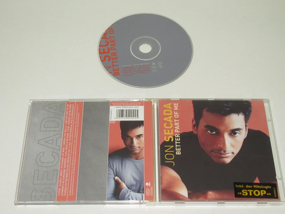 JON SECADA/BETTER PART OF ME(EPIC/550 MUSIC 494909 2) CD ALBUM - Bild 1 von 1
