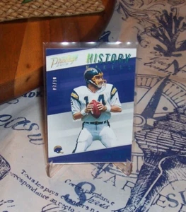 Panini Prestige History Makers Dan Fouts Platinum XTRA 2019/10 #HM-DF - Imagen 1 de 4