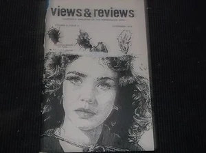 Vintage CELEBRITY Magazin ANSICHTEN & BEWERTUNGEN / Dezember 1979 / Vierteljährliches Mag. der Künste - Bild 1 von 5