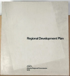 1976 Retro Brochure Regional Development Plan Atlanta GA Land Transportation - Picture 1 of 8
