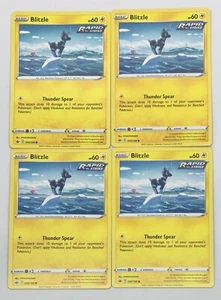 POKEMON TCG Chilling Reign BLITZLE x4 4x Juego Común #050/198 Paquete Fresco Casi Nuevo! - Imagen 1 de 1