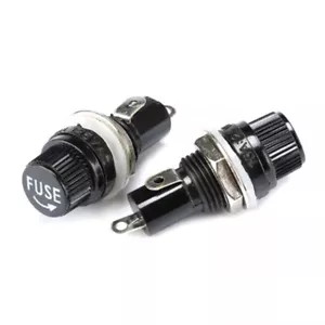 1 ~ 20 piezas Soporte de fusibles de montaje de panel para fusibles de vidrio de 5x20 mm 6 * 30 mm 10A 250 V - Imagen 1 de 4