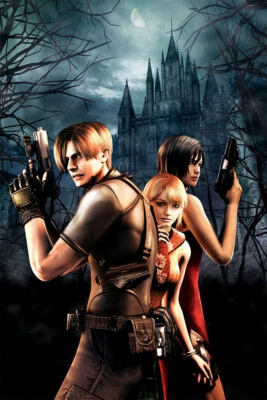 Resident Evil 4 Película Acción Terror Pintura Arte de Pared Decoración del Hogar - PÓSTER 20x30 Foto 1 de 3