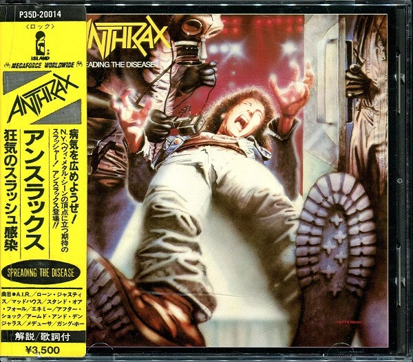 CD, Album Anthrax - Spreading The Disease - Bild 1 von 1