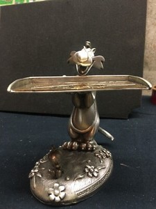 LOONEY TUNES --SYLVESTER & TWEEDY --CARD HOLDER --1977 -USPS --PEWTER