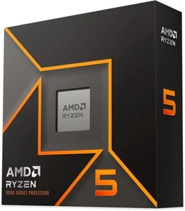 AMD Ryzen 5 9600X Processor, 6-Core, 3.9GHz (5.4GHz Turbo), AM5, 65W, 38MB Cache - Picture 1 of 3