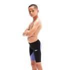 Speedo Fastskin Junior LZR Ignite Swimming Jammer - Black /Miami Lilac