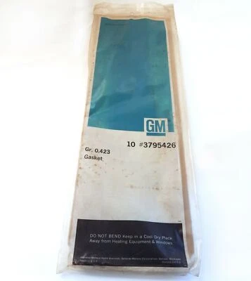 Junta de cubierta basculante de válvula de aire Chevrolet Impala Bel 65 (409) GM 3795426 Foto 1 de 4