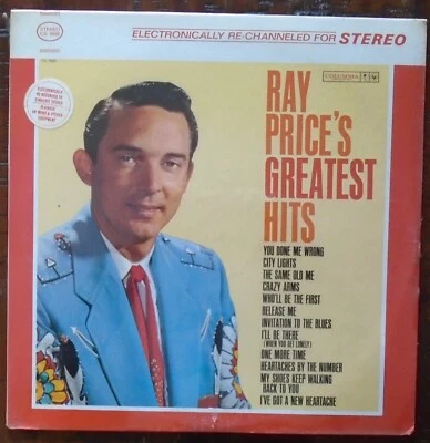 RAY PRICE, Ray Price's Greatest Hits USA New Old Stock Sealed LP - Image 1 of 2