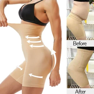 Prendas moldeadoras para mujer cintura alta control abdomen modelador corporal bragas pantalones adelgazantes - Imagen 1 de 24