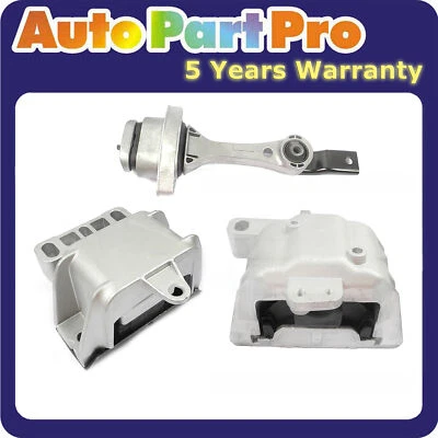 Juego de montaje de motor y transmisión nuevo para VW Beetle Golf Jetta 1,8 L 1,9 L 2,0 L 3 piezas Foto 1 de 4