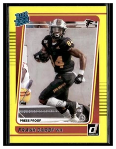 2021 Donruss #311 Frank Darby Press Proof Yellow - Picture 1 of 2
