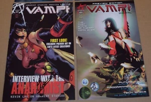 Vampi Preview Editions (Digital and Interview) both Signed  - Bild 1 von 2