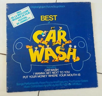 Vinyl LP OST Car Wash - Best Of (1976 - France - 414 011) - VG+/VG++ - Photo 1/4