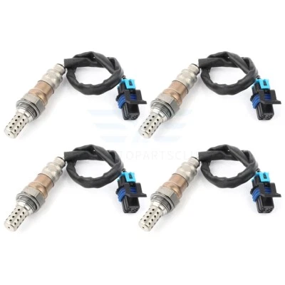 4Pcs Oxygen Sensors For Chevrolet Caprice 3.6L 2012-2015 Upstream + Downstream - Image 1 of 4