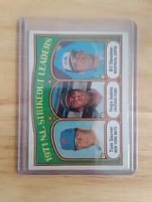 Tom Seaver/Fergie Jenkins/Bill Stoneman 1972 Topps *1971 N.L. Strikeout Leaders*