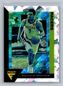 2020  Panini Flux #67 Cracked Ice Malcolm Brogdon