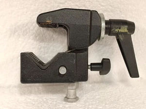 Manfrotto Art 035 , Adjustable Super Clamp , Tripod head or light  Made In Italy - Photo 1 sur 3