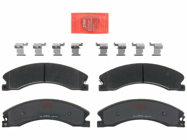 Rear TRW Premium Metallic Brake Pad Set fits GMC Sierra 3500 HD 2011-2018 94HKNT - Image 1 of 1