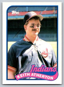 1989  Topps Traded #4T Keith Atherton Cleveland Indians