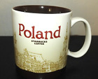 2017 Starbucks POLAND Global Icon City Collector Series Ceramic Mug MINT