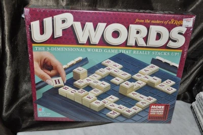 UPWORDS Three-Dimensional Word Game Milton Bradley Vintage 1997 New Old Stock - Image 1 of 3