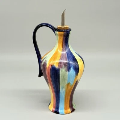 Tarro de llovizna de aceite de Madrid ilimitado diseño de pincelada multicolor Foto 1 de 4