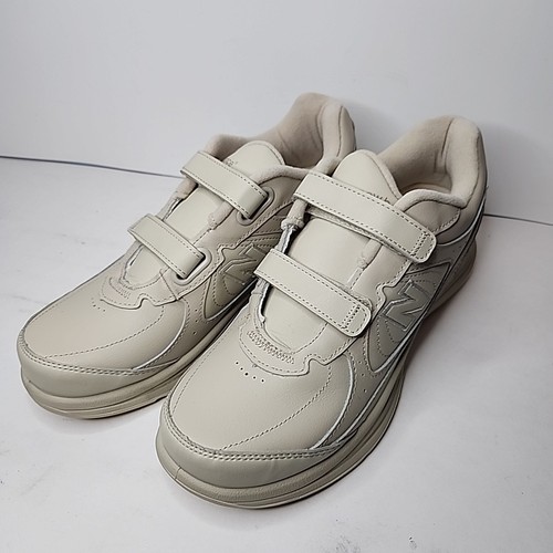 Scarpe da passeggio New Balance donna 577VB taglia 10 gancio e passante Oxford osso nuove con scatola