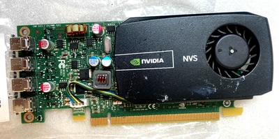 Nvidia  Quadro NVS 510 GDDR3 2GB PCIe 4x Mini Display Port Graphics Card - Image 1 of 4