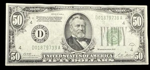 1928-A $20 Federal Reserve Note * CLEVELAND (D) * FRN * Redeemable in Gold - Picture 1 of 2