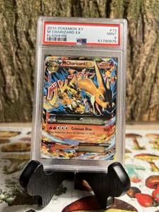 2014 Pokémon XY M Charizard EX - Holo Flashfire 13/106 (PSA Mint 9) - Bild 1 von 2