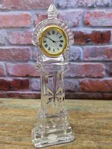 Orologio Nonno Miniatura Vintage Funzionante 24% Piombo Cristallo  - Foto 1 di 12