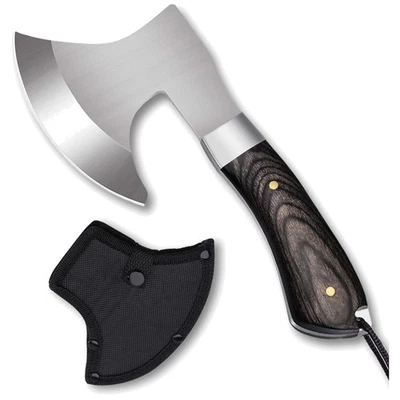 Robuste kleine Outdoor Axt - Full-Tang Beil mit Holzgriff für jedes Abenteuer - Bild 1 von 4