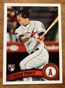 Mike Trout rookie card (RC) 2011 Topps Update Series - #US175 - Picture 1 of 11
