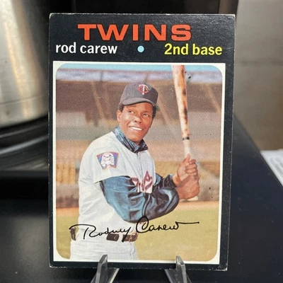 Topps 1971 - Rod Carew #210 Salón de la fama Foto 1 de 2