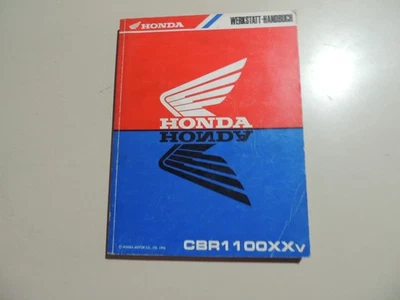 Honda CBR 1100 XX BlackBird SC35 1997 Reparatur Wartung Werkstatthandbuch - Bild 1 von 4