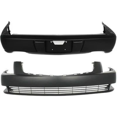 Bumper Cover Fascias Set of 2 Front & Rear for Cadillac DTS 2006-2011 Pair Foto 1 de 4