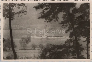 Foto, Schaufelraddampfer Blick vom Lilienstein 1956 (MJ-65)1029 - Bild 1 von 2
