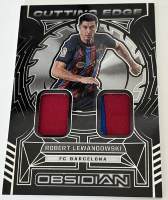 Robert Lewandowski 2022-23 Panini Obsidian Cutting Edge Relics /199 - Bild 1 von 2
