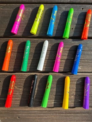 Fasching Neon Schminke Körperfarbe Face Paint / leuchtet unter UV Licht - Bild 1 von 2