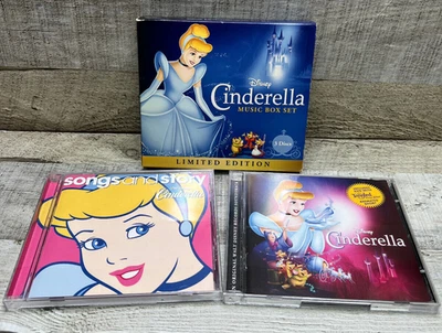 Disney Cinderella Music Box Set Limited Edition Soundtrack CD Songs & Story - Image 1 of 4