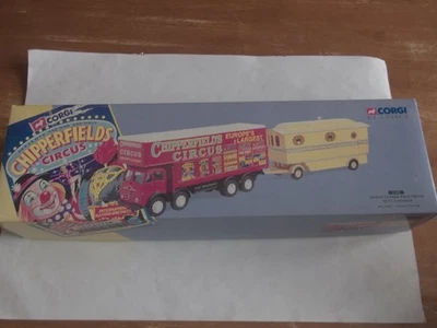 Corgi 97888 - Chipperfields Circus - Foden Pole Truck with Caravan - 1/50 - NEU - Bild 1 von 4