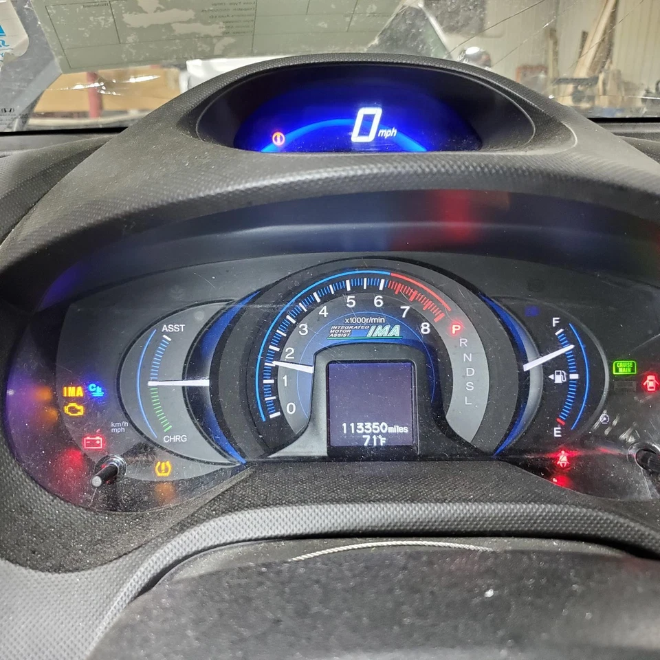 Velocímetro HONDA INSIGHT (cluster), mercado estadounidense, LX 12 13 Foto 1 de 1