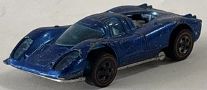 1969 Hot Wheels Redline Blue Porsche 917 With Dark Interior - Picture 1 of 8