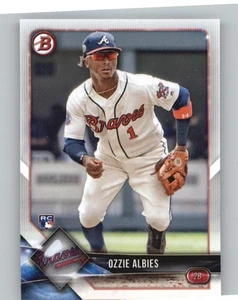 2018 Bowman - Ozzie Albies #62 (RC) - Picture 1 of 2