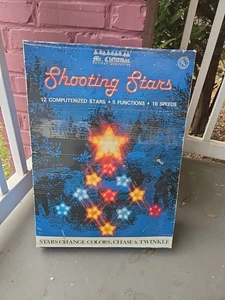 1990 Mr. Christmas Shooting Stars Tree Lights Set - Picture 1 of 4