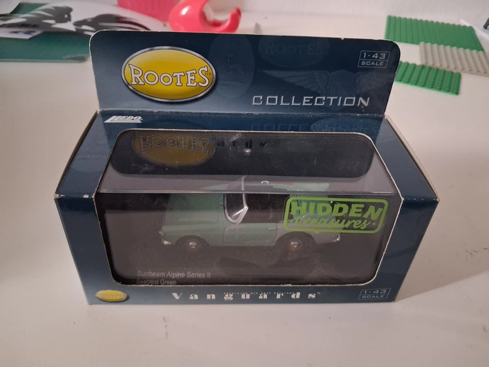 modellino vanguards 1/43 SUNBEAM ALPINE SERIE 2 SEACREST VERDE NUOVO imballato - Immagine 1 di 1