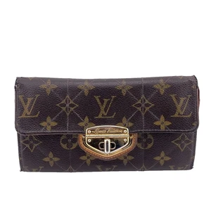 Louis Vuitton Sarah Etoile M66556 Monogram Canvas Long Wallet Braun 250909 - Bild 1 von 13
