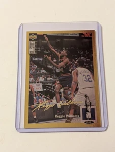 1994 Upper Deck Basketball Collectors Choice Gold Signature Reggie Williams 130 - Bild 1 von 2